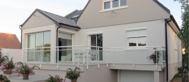 travaux de ravalement de façade terminés à Saint-Doulchard près de Bourges dans le Cher 18