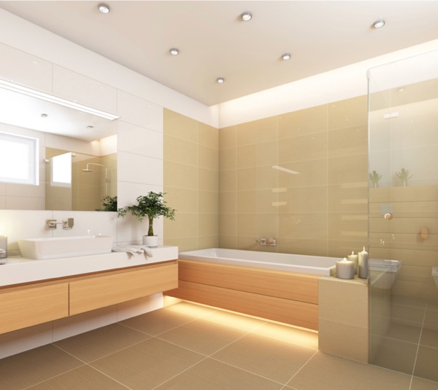 Carrelage et faïence dans une salle de bain à Saint-Doulchard dans le Cher 18